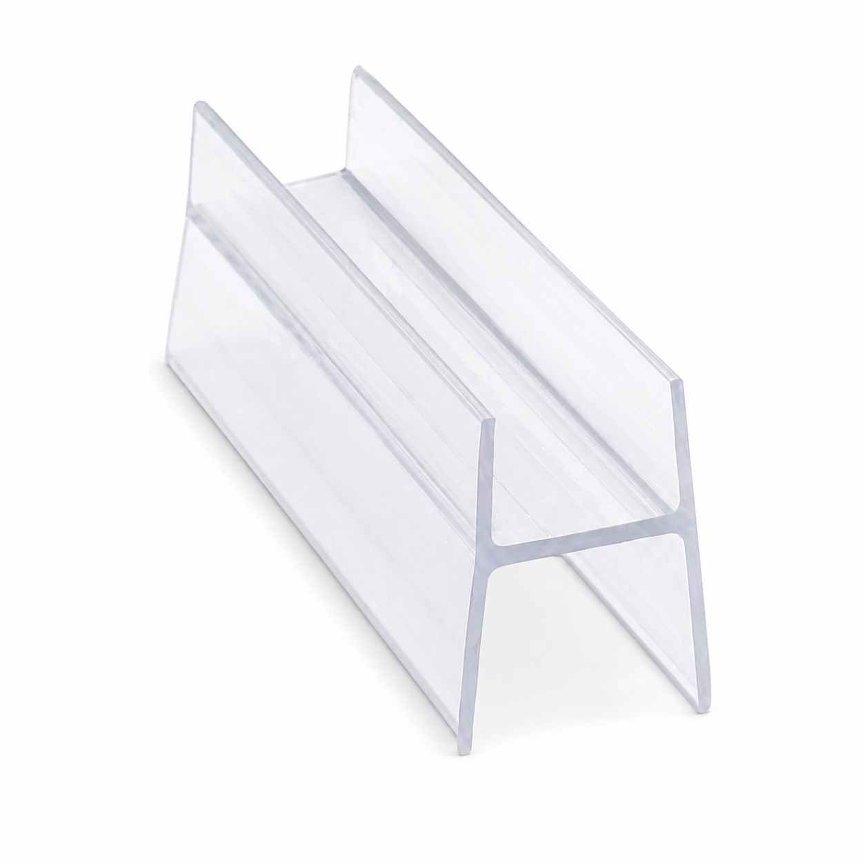 Junta Extraclara H (Doble) para Cortinas de Cristal | Todas las Marcas | Corte a Medida GRATIS - Imagen 2